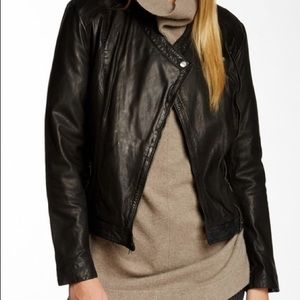 Cole Haan Genuine Leather Jacket Women’s XS NWOT